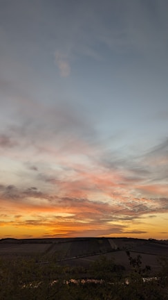 A scenic view of the Córdoba countryside at sunset.