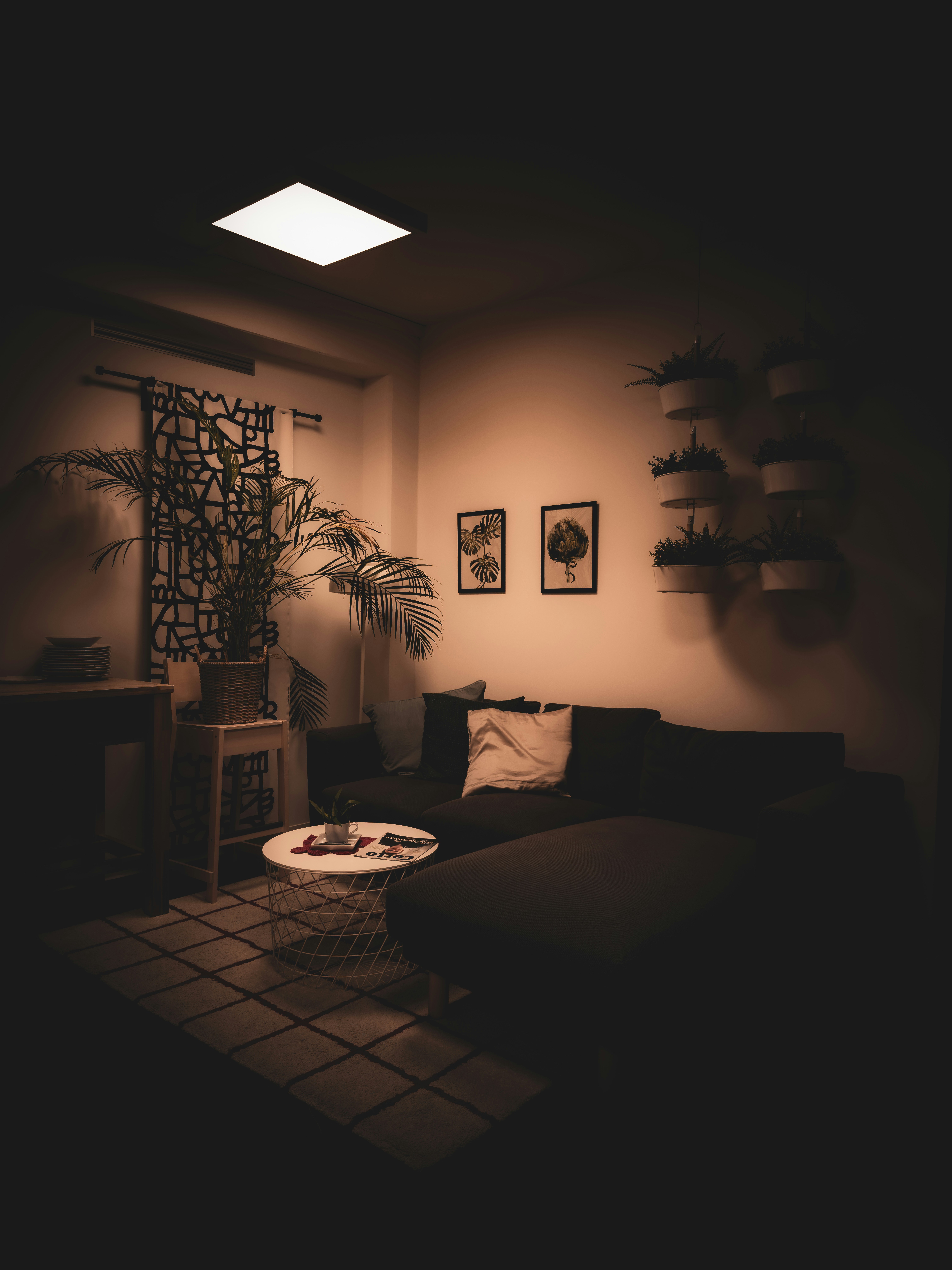 Elegant Black Sofa Set