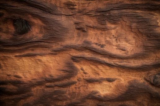 Close-up of rich oak timber grain highlighting natural texture and warm tones.
