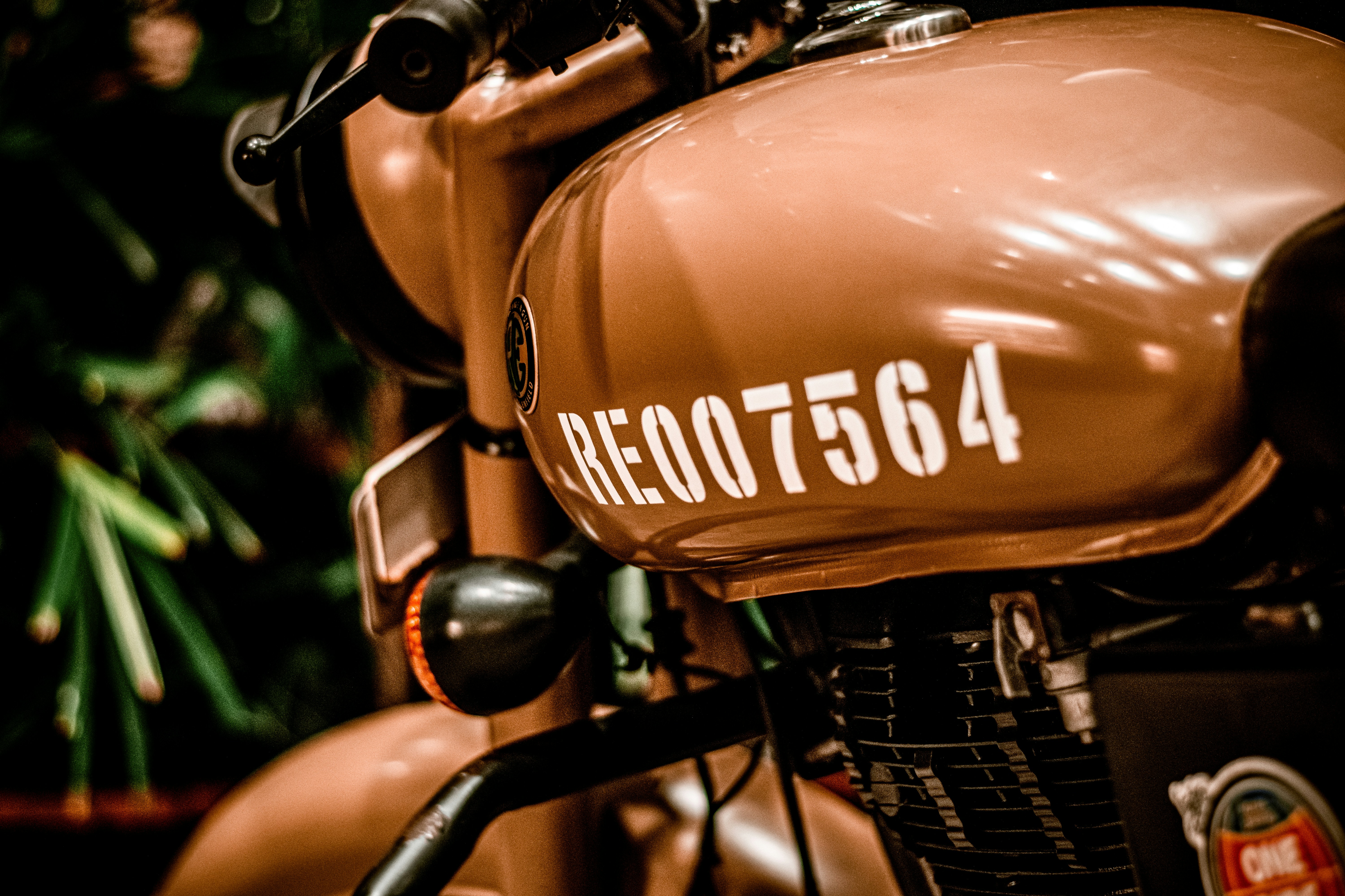 Royal Enfield classic motorcycle