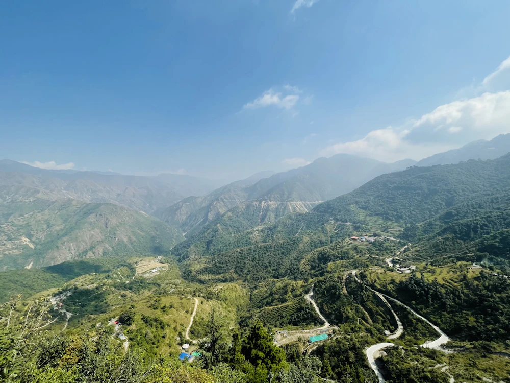 Uttarakhand valley and mountains