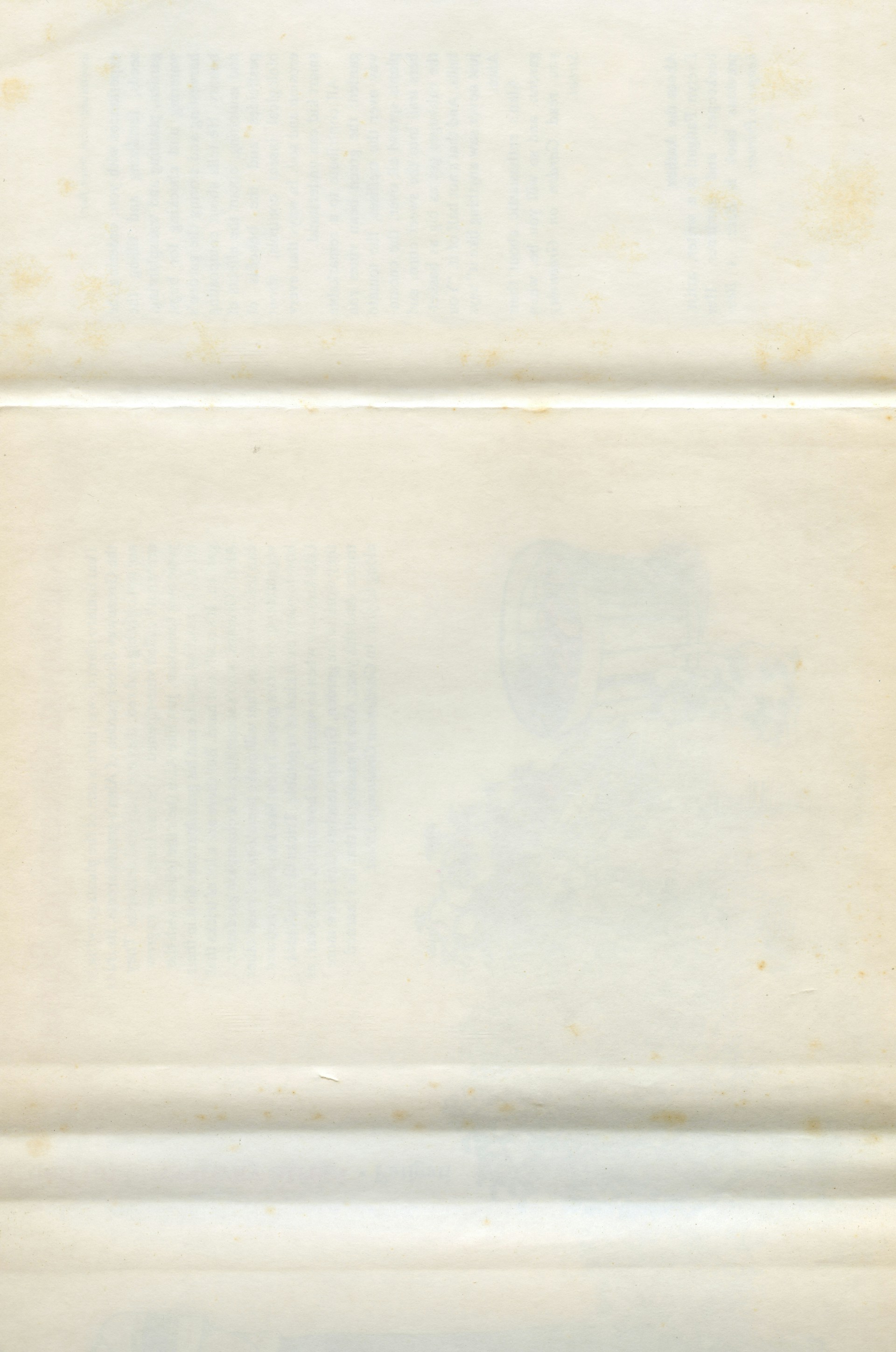 an old paper with a picture of a cat on top of it