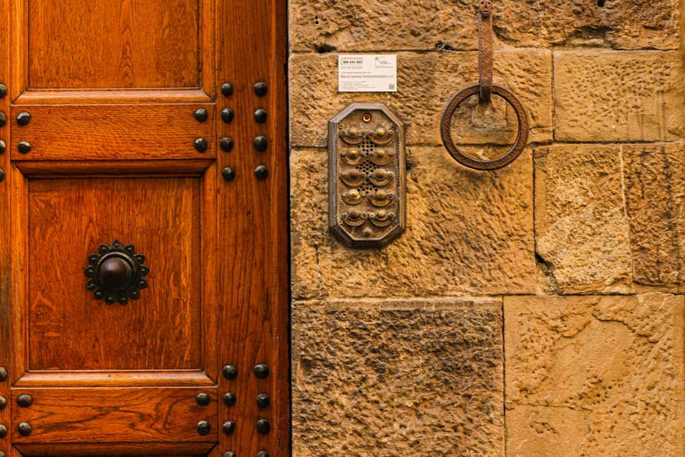 a close up of a door and a door handle