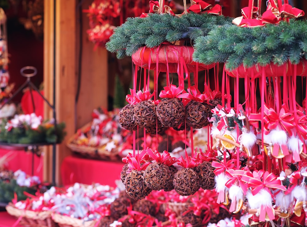 a display in a store filled with lots of different types of candies