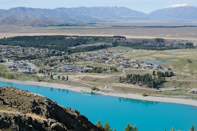 A scenic view of Taos, New Mexico, showcasing the landscape.