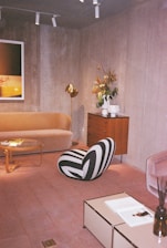 Cozy and stylish interior living room design