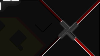 Top-down view of a dark-themed xrug with intricate otaku-inspired patterns.