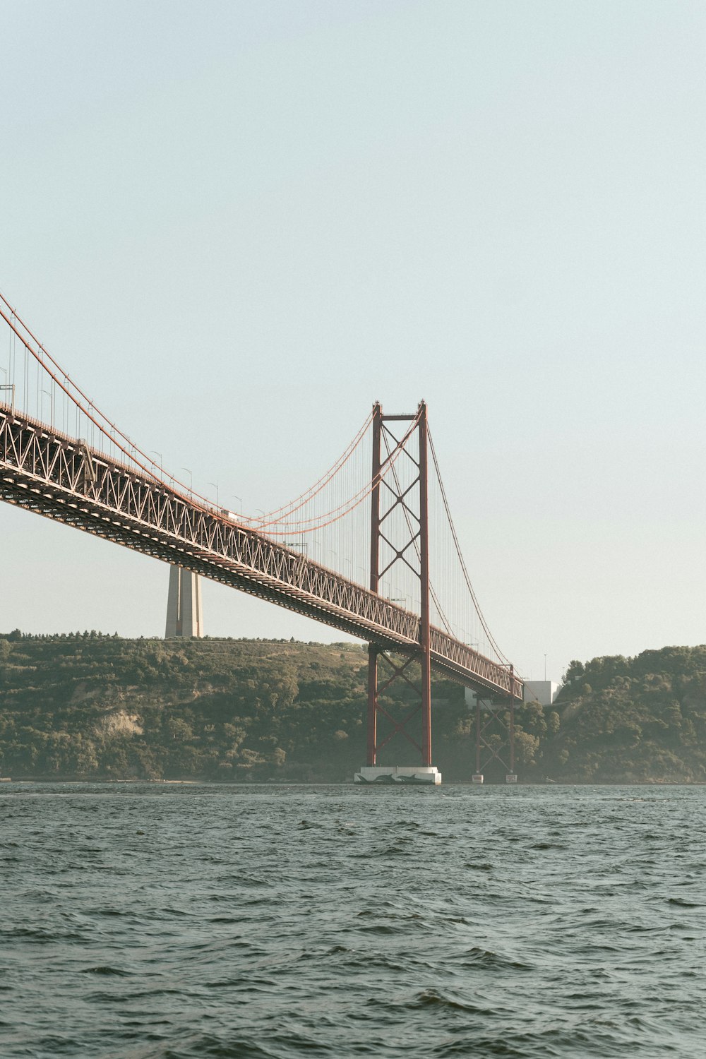 a large bridge over a body of water