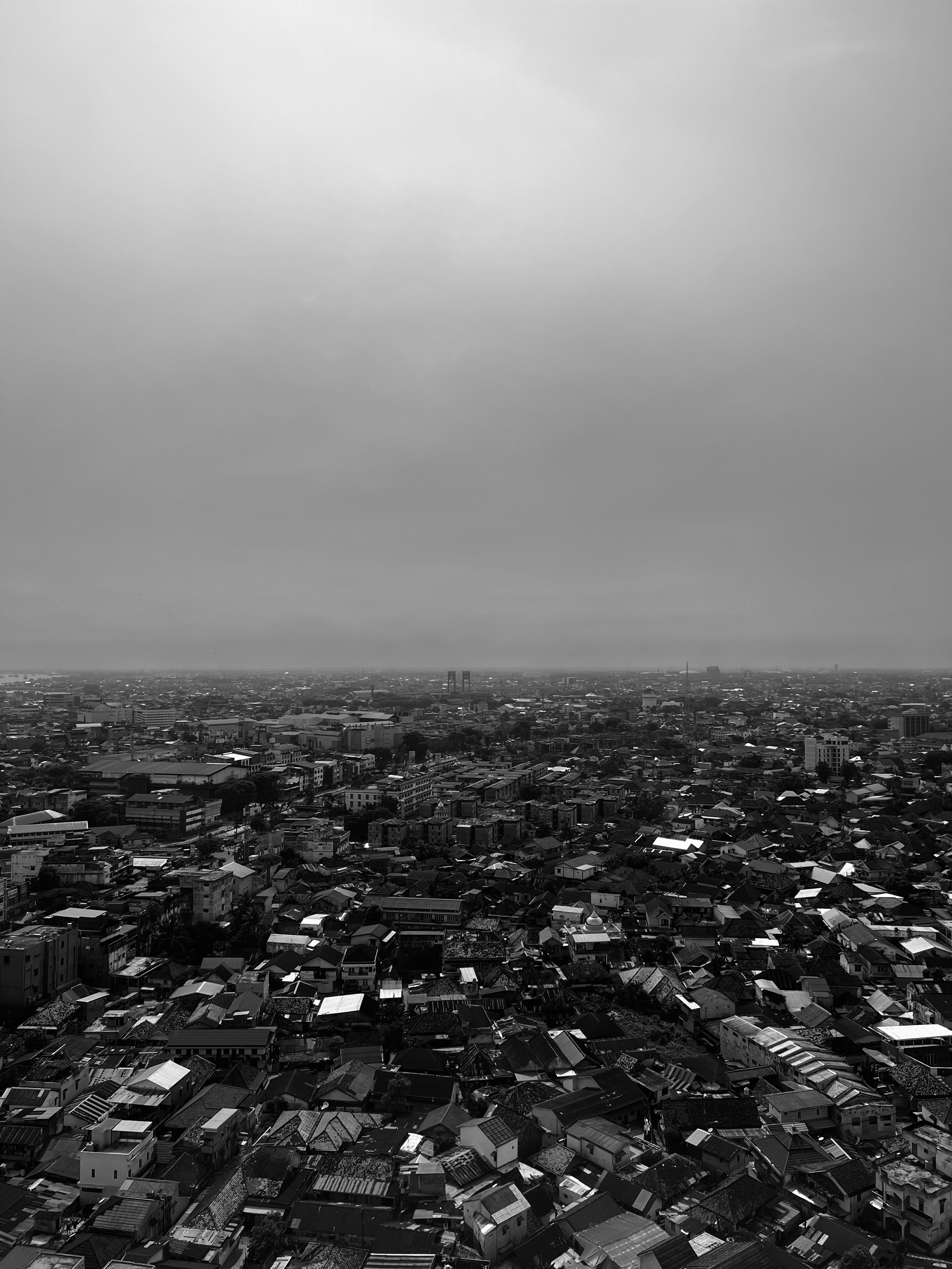 foto hitam putih kota