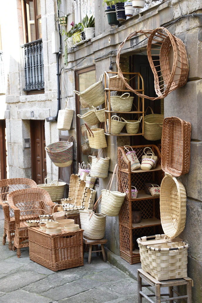 Wicker Storage Baskets Set in Organized Home Decor 2026