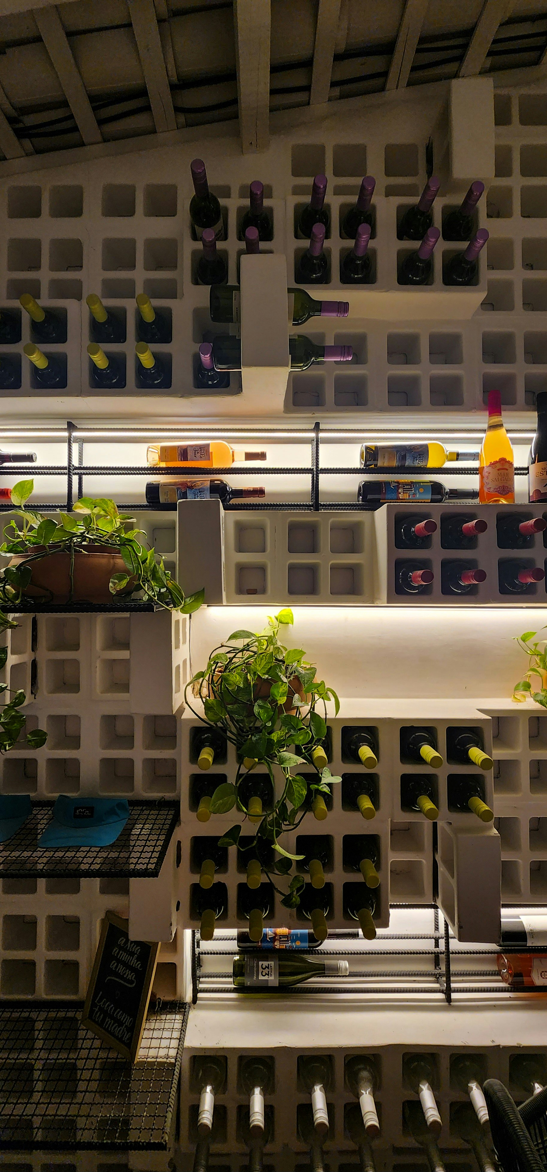 Sleek Wall-Mounted Rack