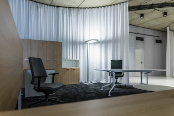 A modern office space reflecting a professional atmosphere.