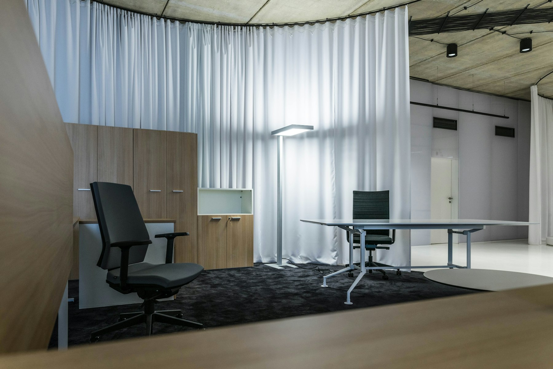 Espace de travail minimaliste