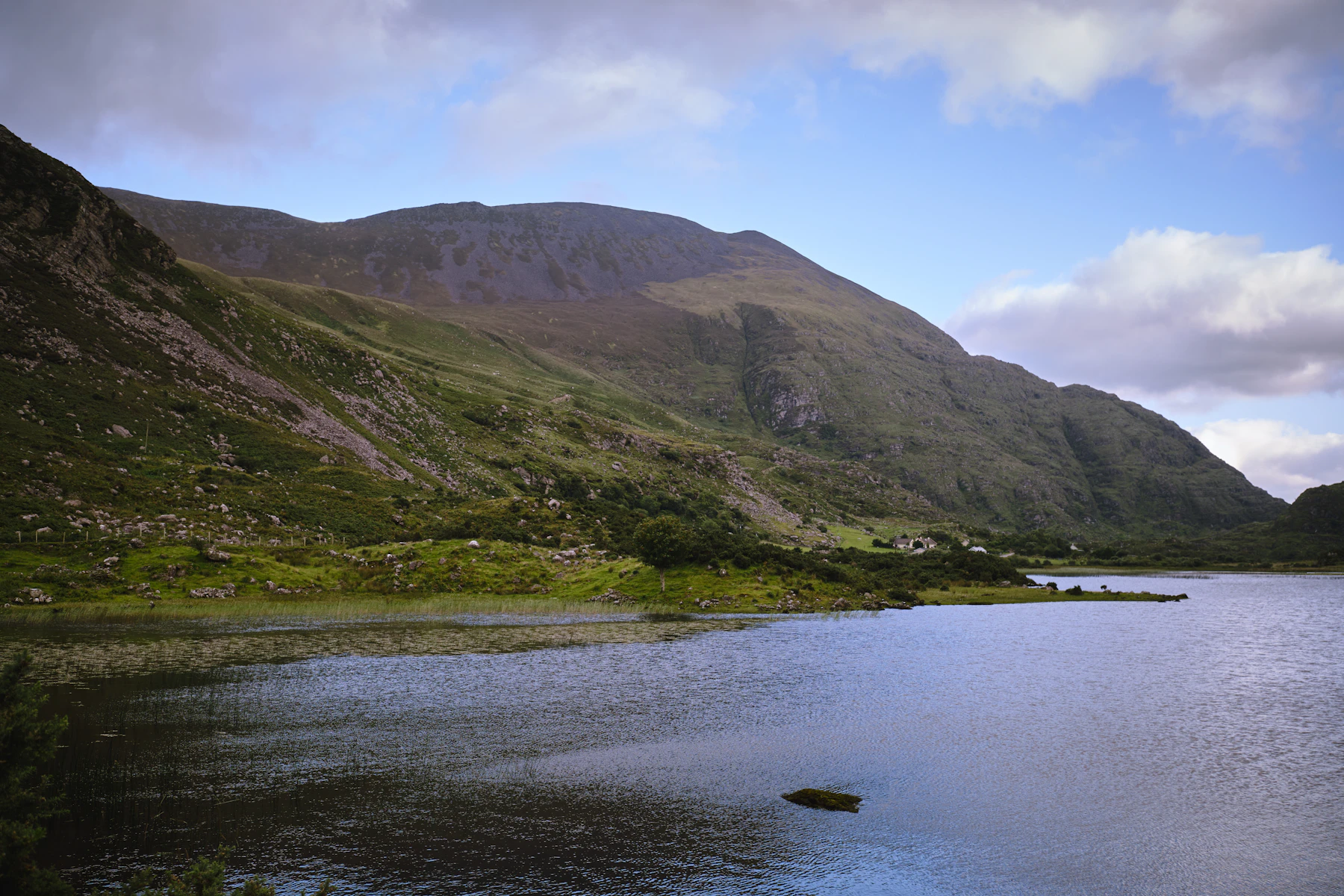 Lake and mountains at the Gap of Dunloe near Killarney, Ireland