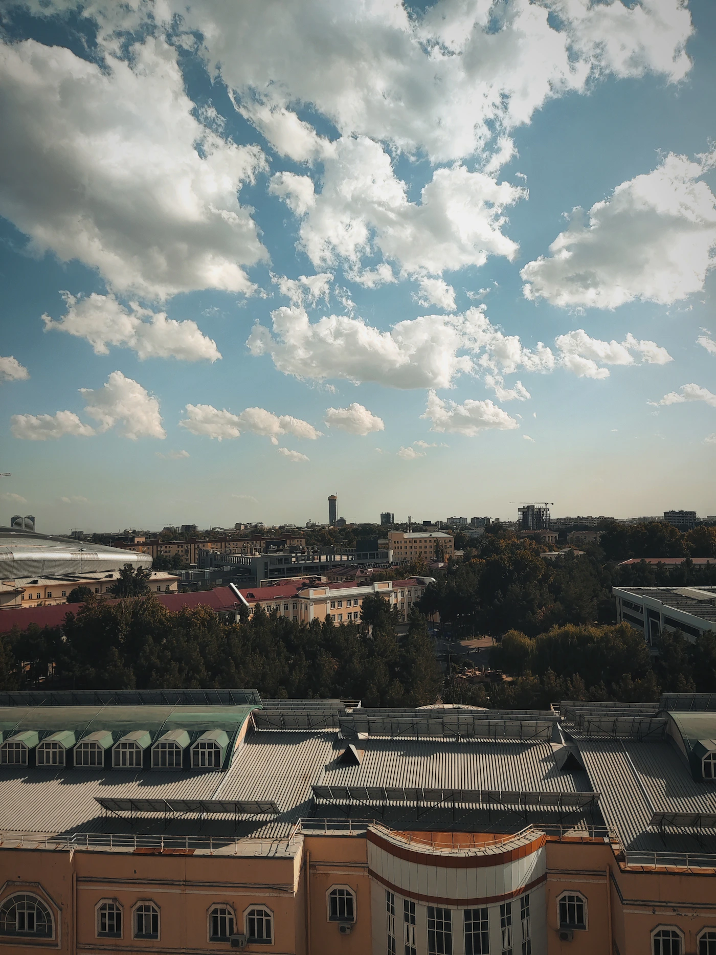 Городской пейзаж Ташкента