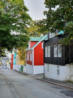 A peaceful street in Saint-Alphonse-Rodriguez showcasing community life.