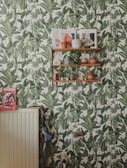 plant patterned wallpaper in chennai perumbakkkam