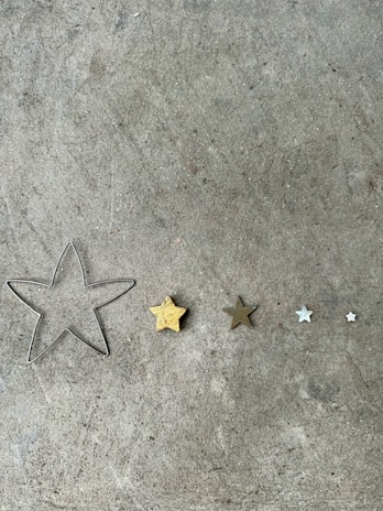 Five golden stars symbolizing a 5-star Google review.