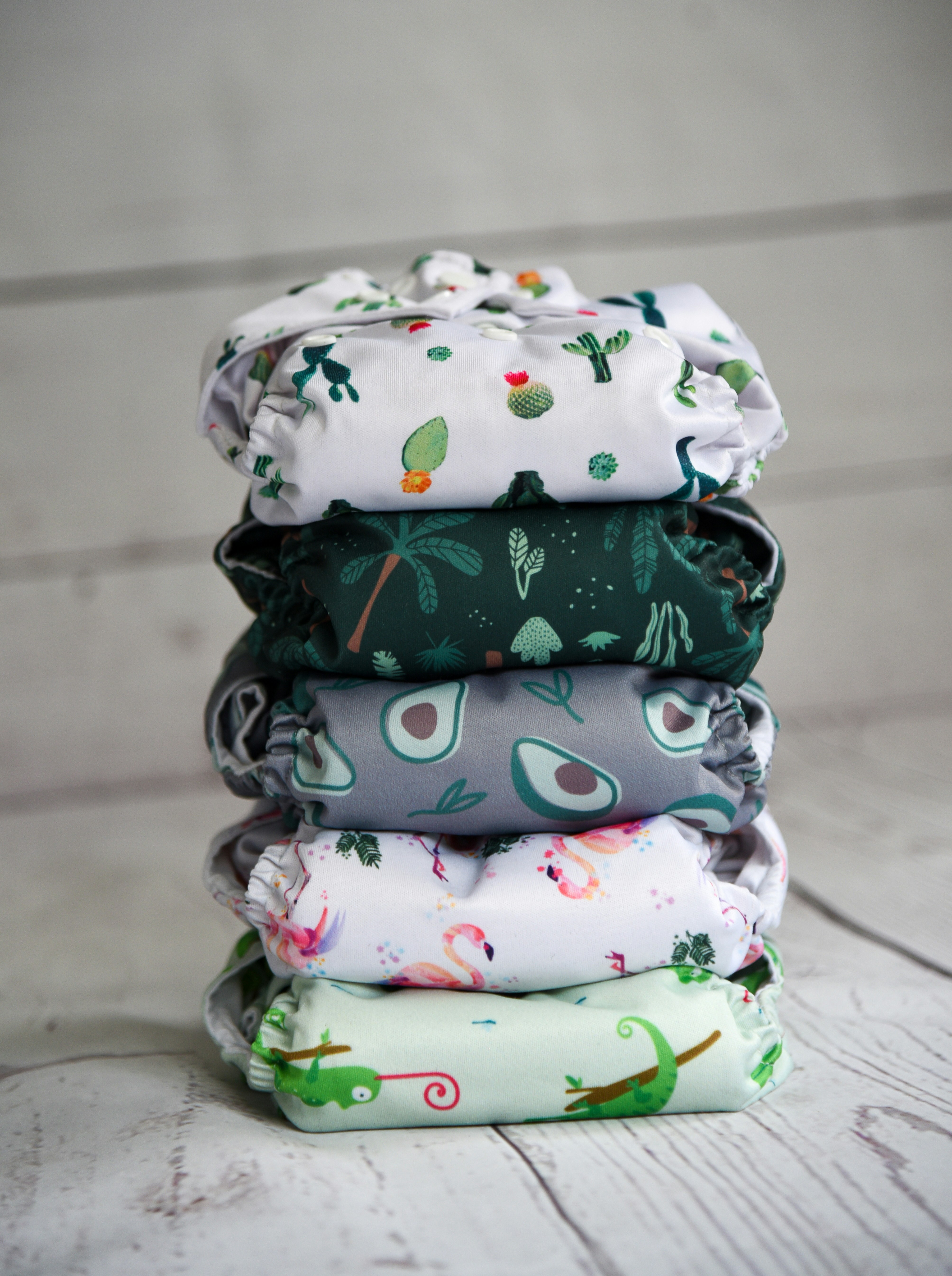 a stack of cloths stacked on top of each other