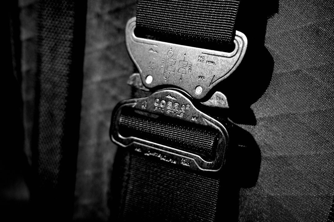 tactical backpack closeup