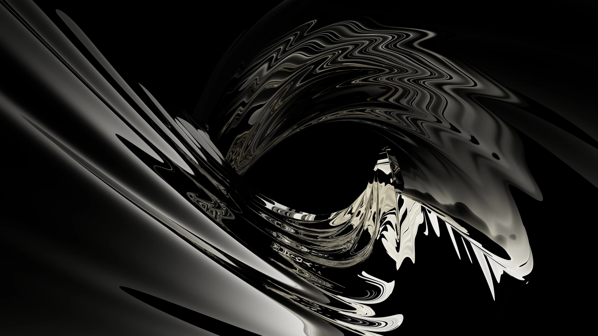 An abstract, flowing design with light and shadow interplay, creating a welcoming and dynamic atmosphere for visitors arriving at the website.