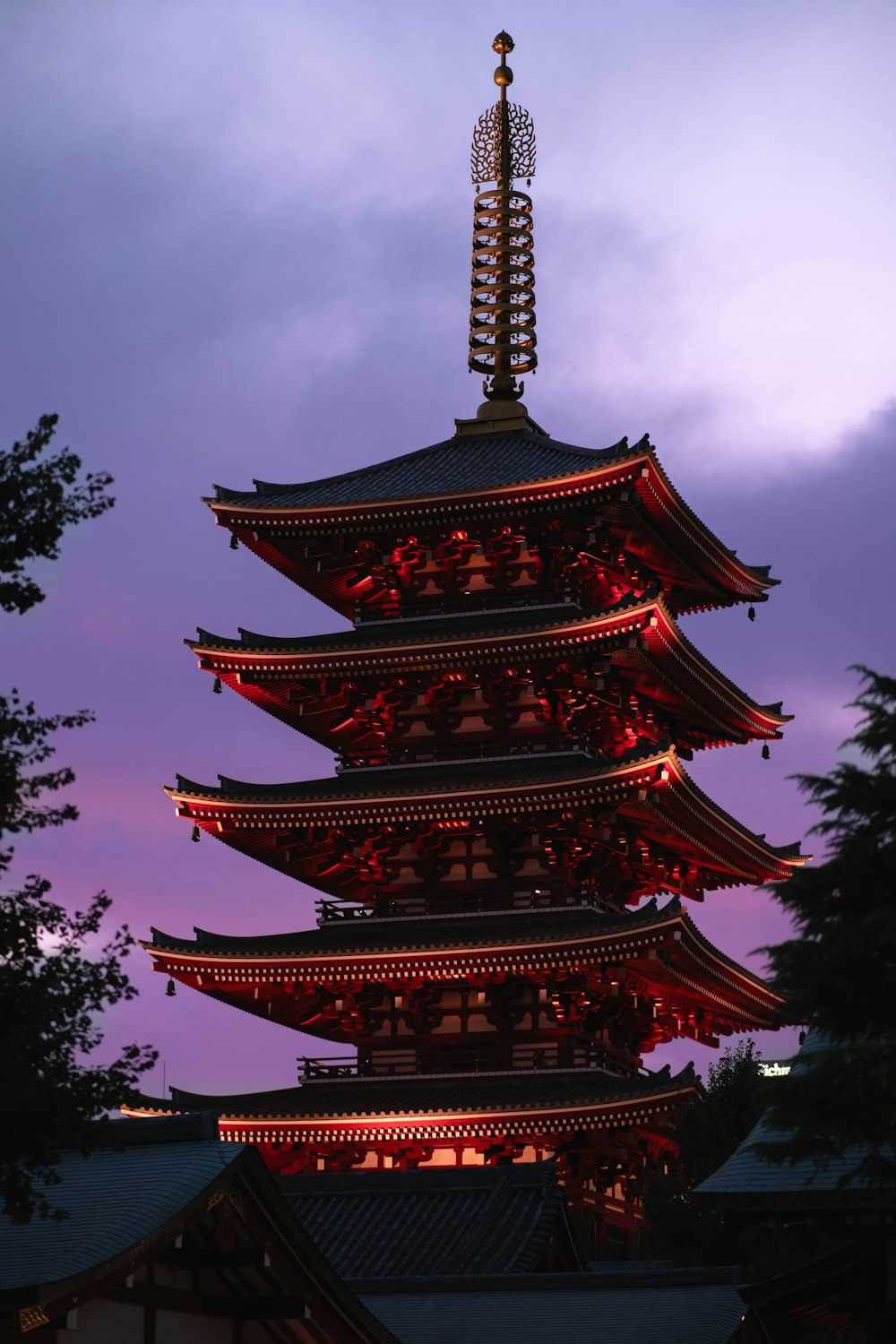 a tall tower with a clock on top of it