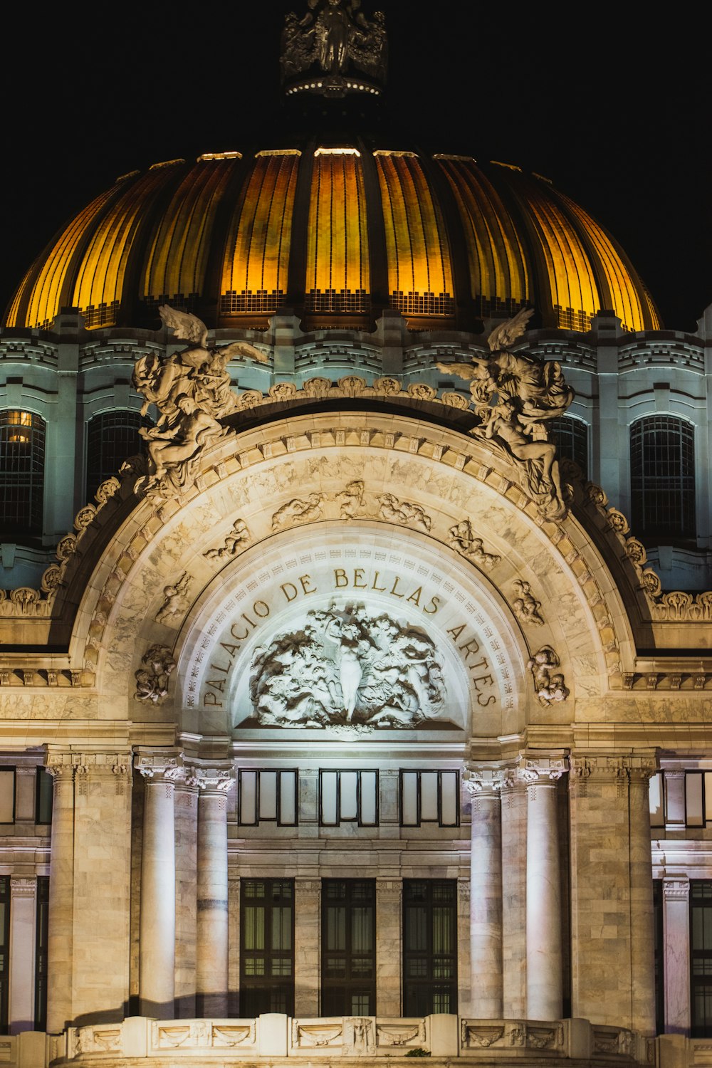 a large building with a dome on top of it