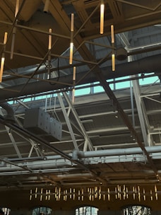 A commercial space floor with durable epoxy coating, bright and clean under natural light.