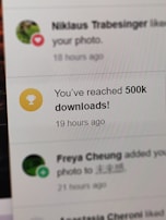 A screenshot of a successful social media campaign.