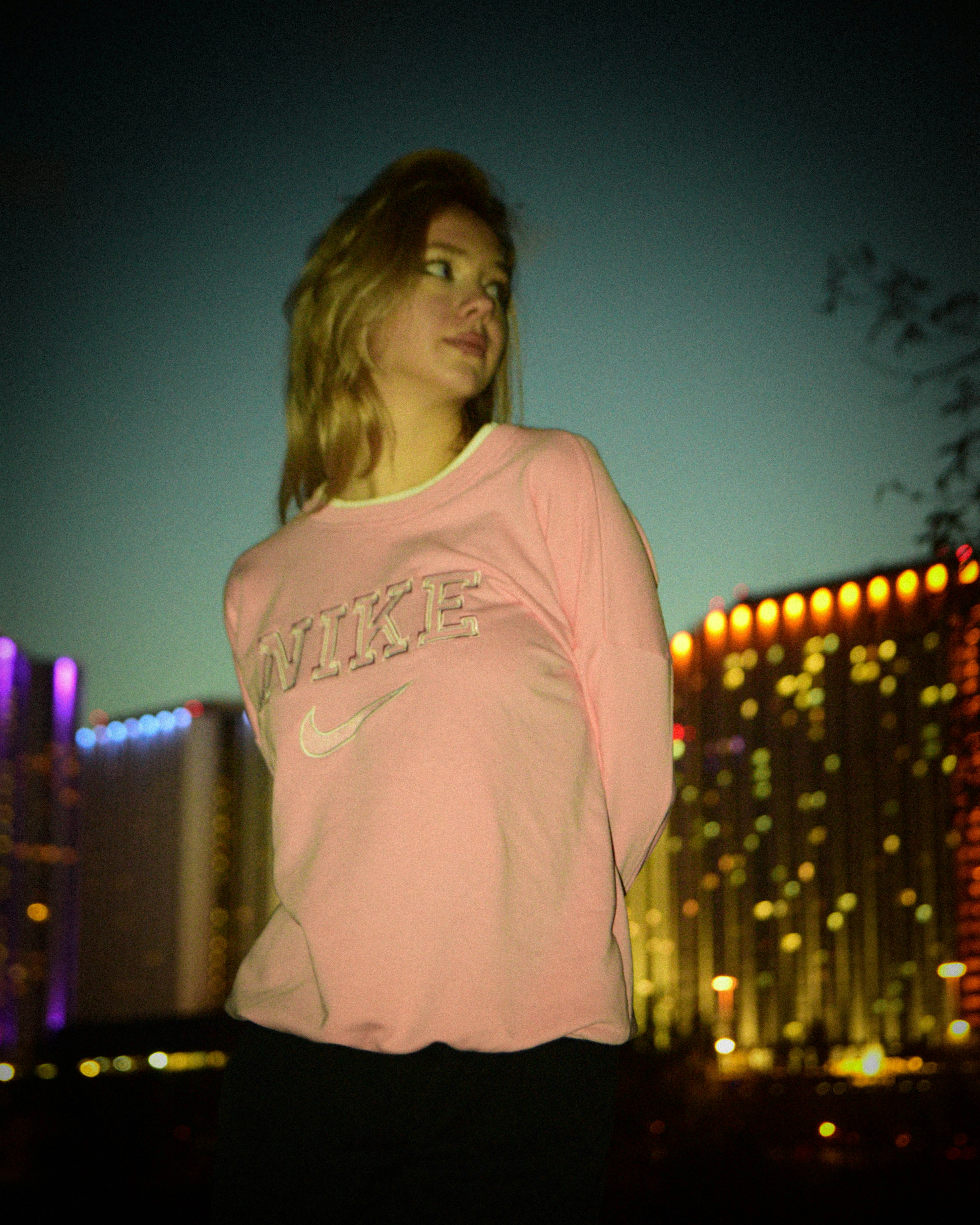 Sudadera rosa Nike