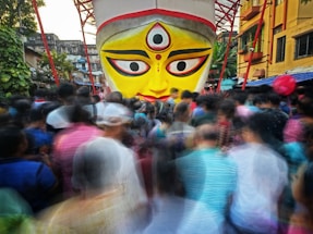 A vibrant collage showing Indian and Russian cultural symbols intertwined with friendly people connecting.