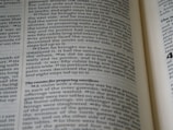 Close-up of a printed PDF guide with highlighted sections.