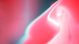 Abstract composition featuring smooth, flowing shapes with a dreamy, ethereal quality. The blending of colors creates a soft, luminous effect, evoking a sense of movement and fluidity.