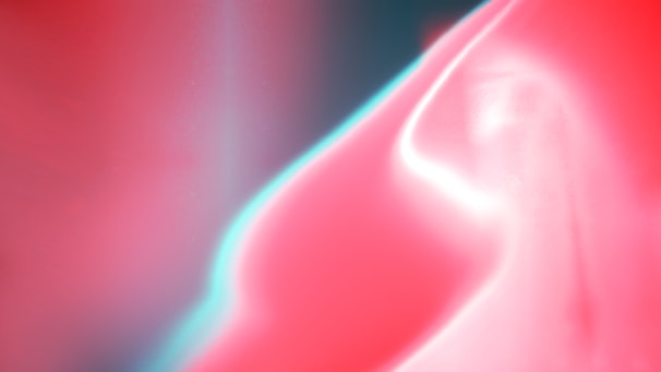 Abstract animation blending shapes and colors to evoke thought.