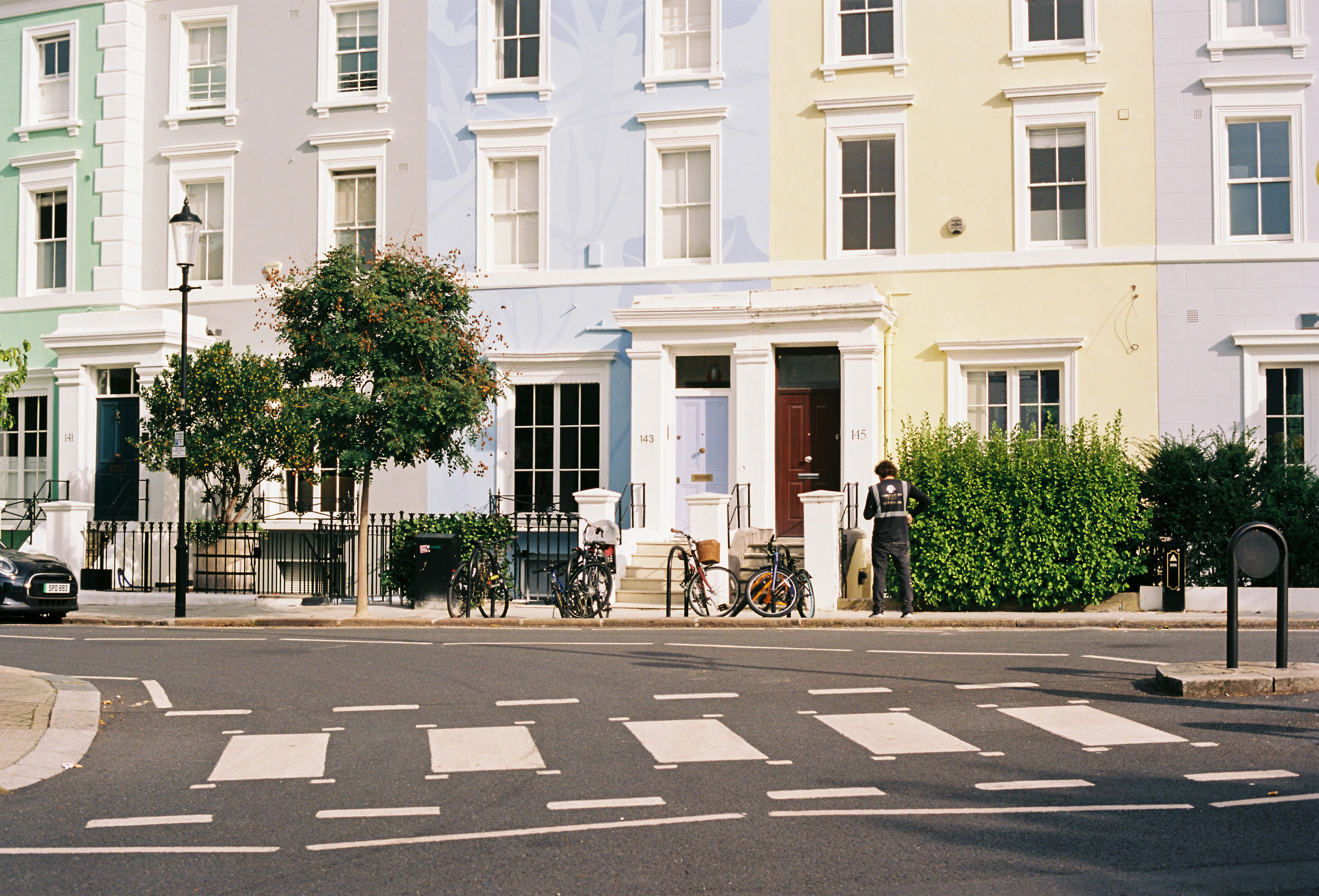 Notting Hill Colourful Houses, Notting Hill, London
