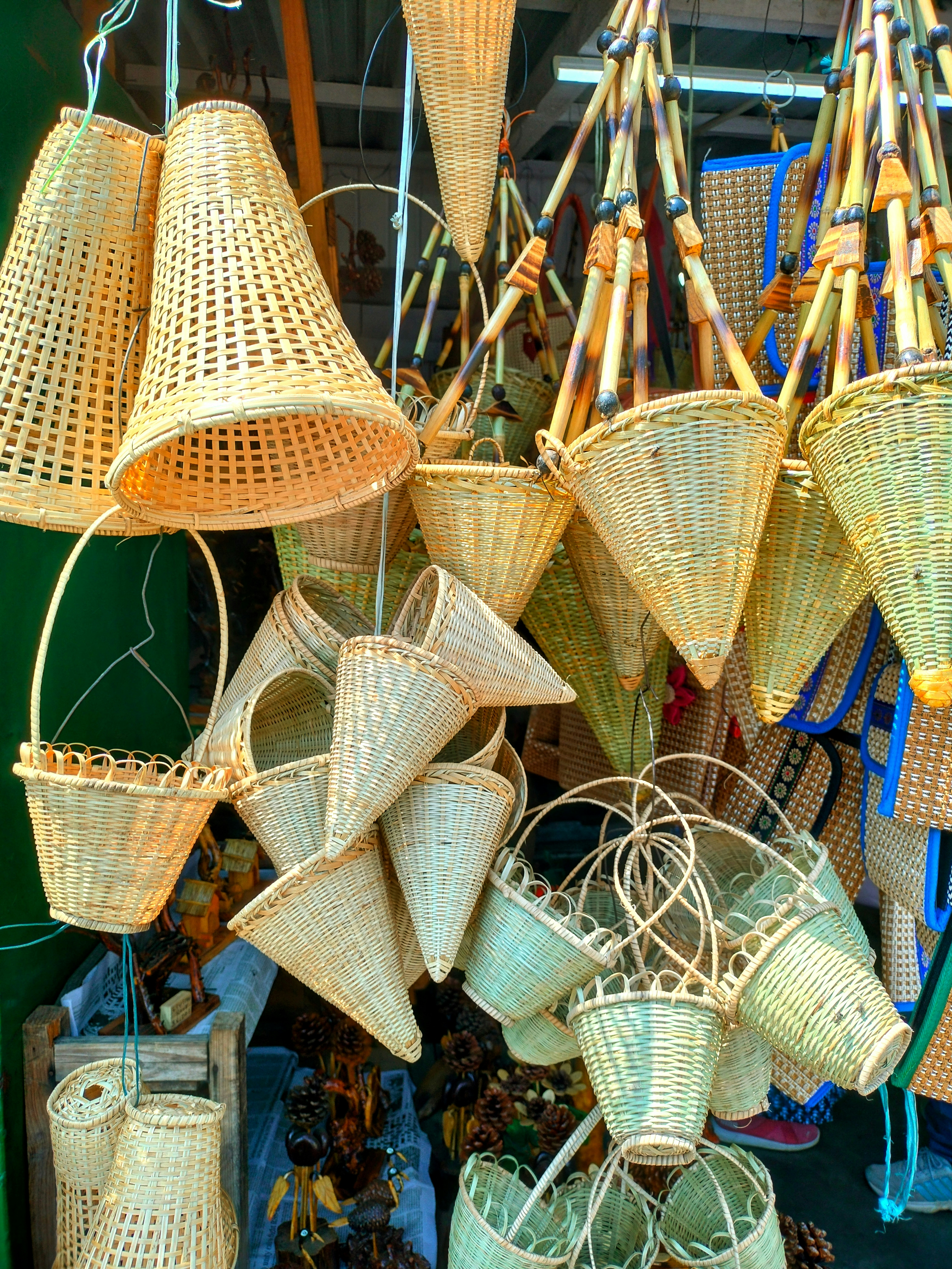 Handcrafted Bamboo Basket