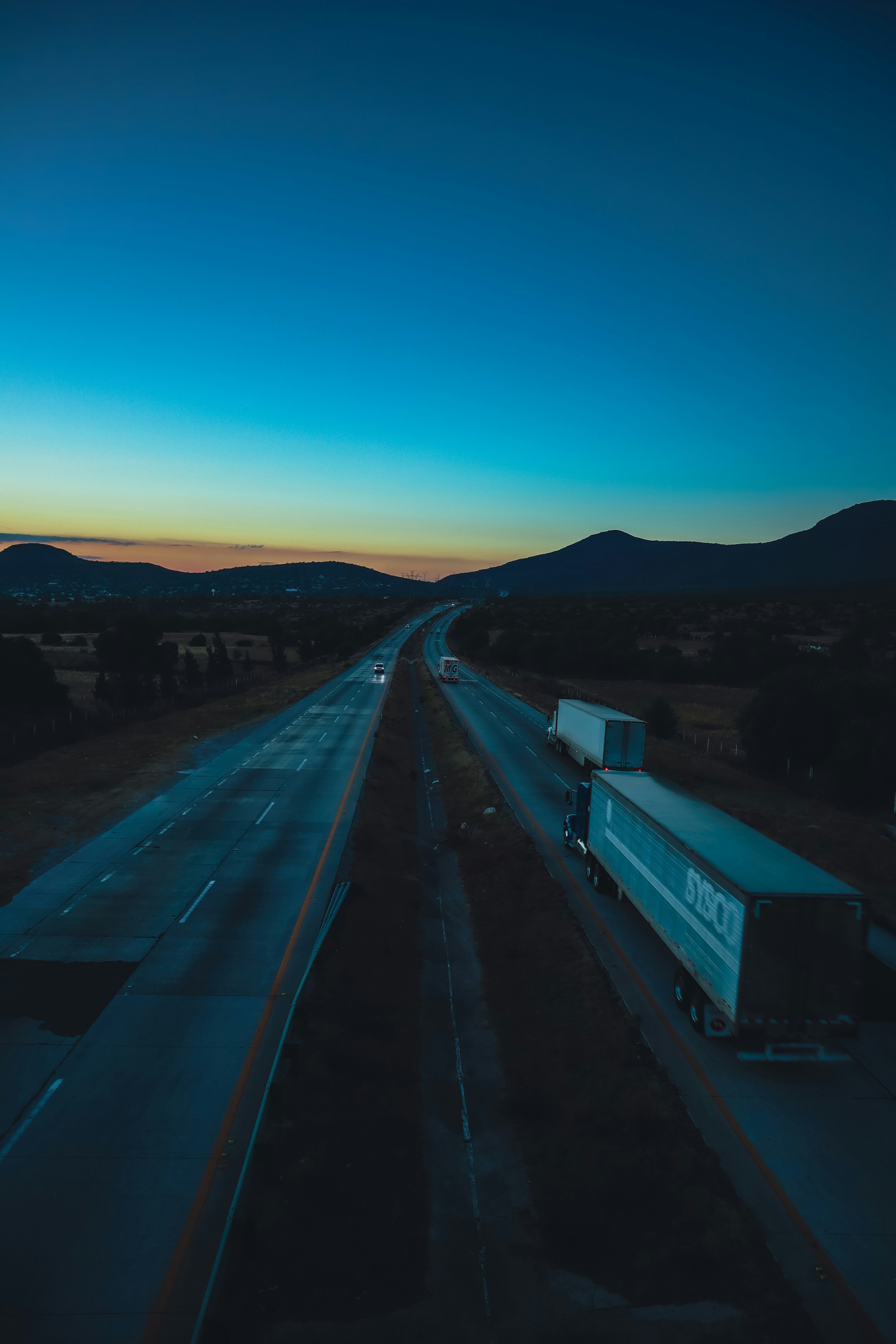 Freight carriers on highway — LaunchPath Operational Library
