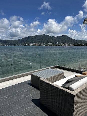 A serene outdoor space perfect for coastal living.