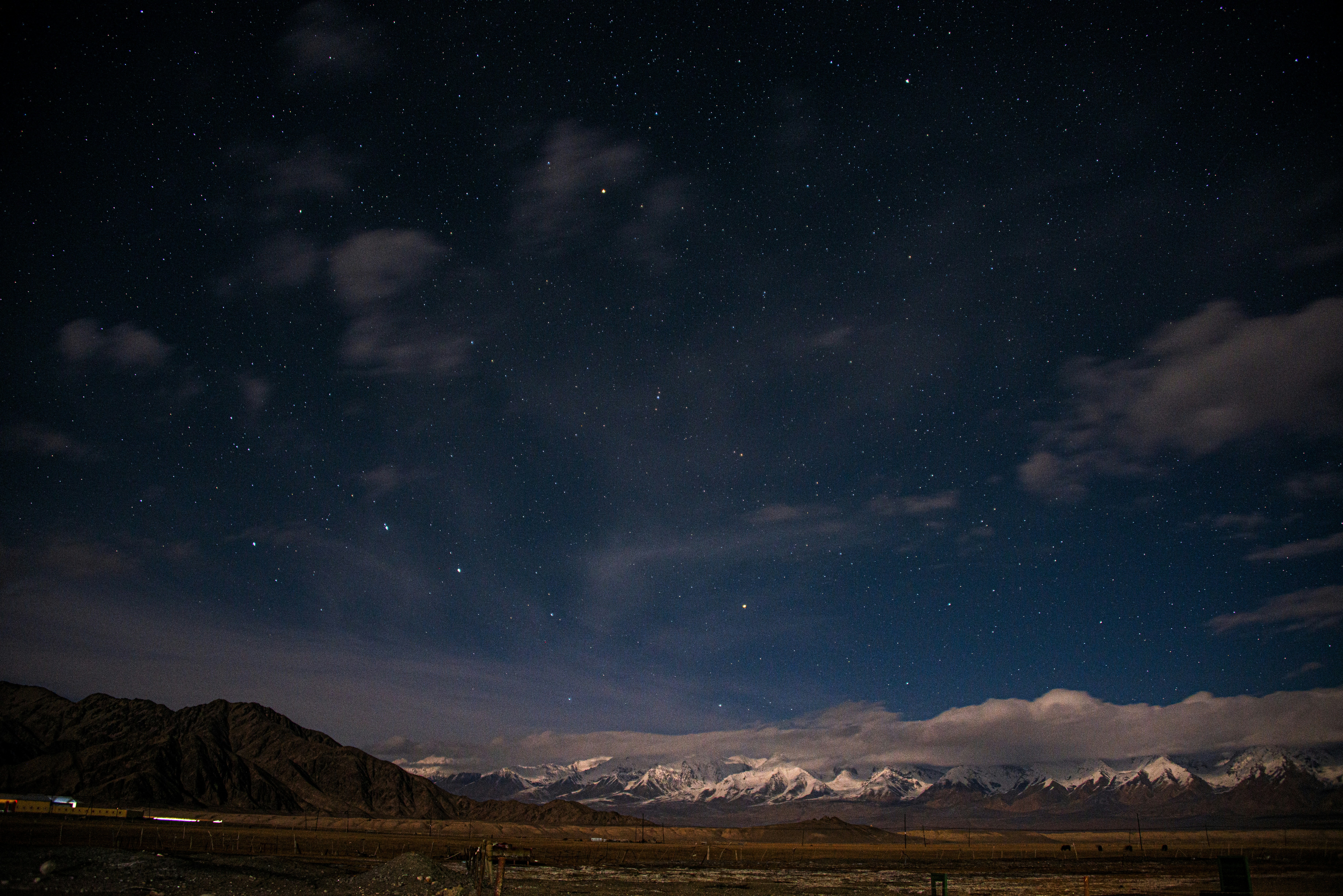 The night sky is full of stars and clouds photo – Free Starry sky Image ...