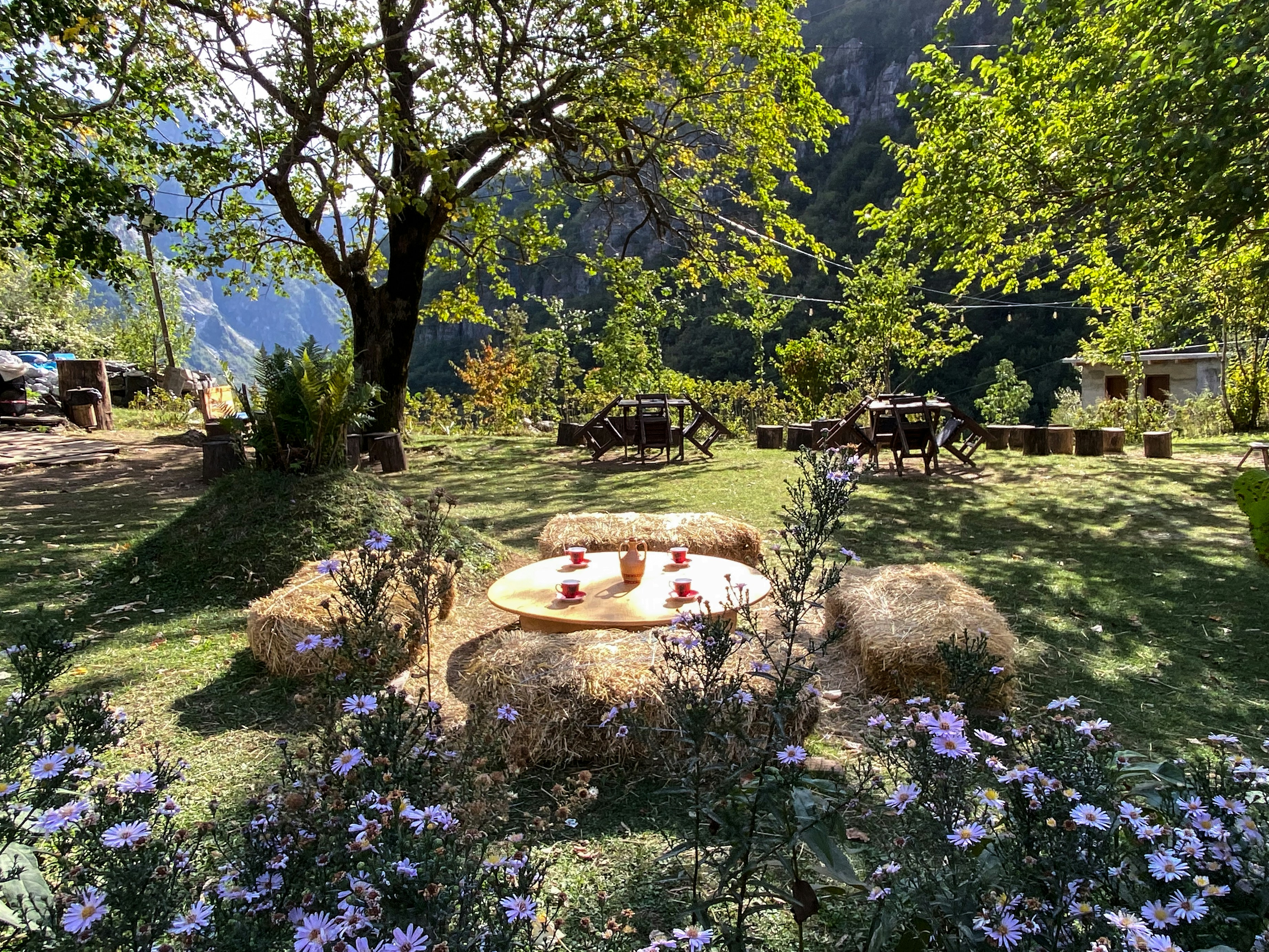 Theth, Albania - A resting point in the Albanian Alps