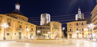 A serene view of Macau’s historic Senado Square bathed in warm golden light.