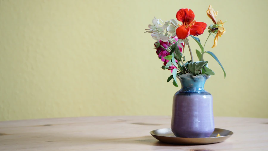 Handmade Vintage Stoneware Ceramic Vase
