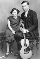 Vintage candid photo of John Lennon and Paul McCartney writing songs together.