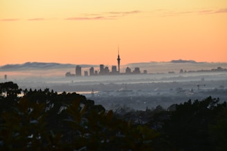 A morning city skyline shot representing the day’s news backdrop.