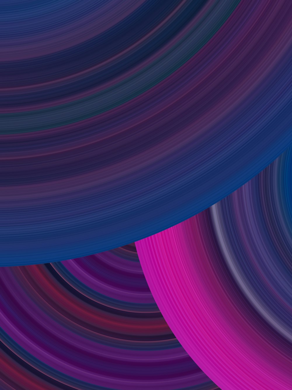 a purple and blue abstract background with curved lines