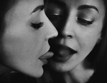 Close-up of a tongue diagnosis session, showing careful observation and gentle lighting.