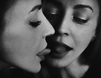 Close-up of a tongue diagnosis session, showing careful observation and gentle lighting.