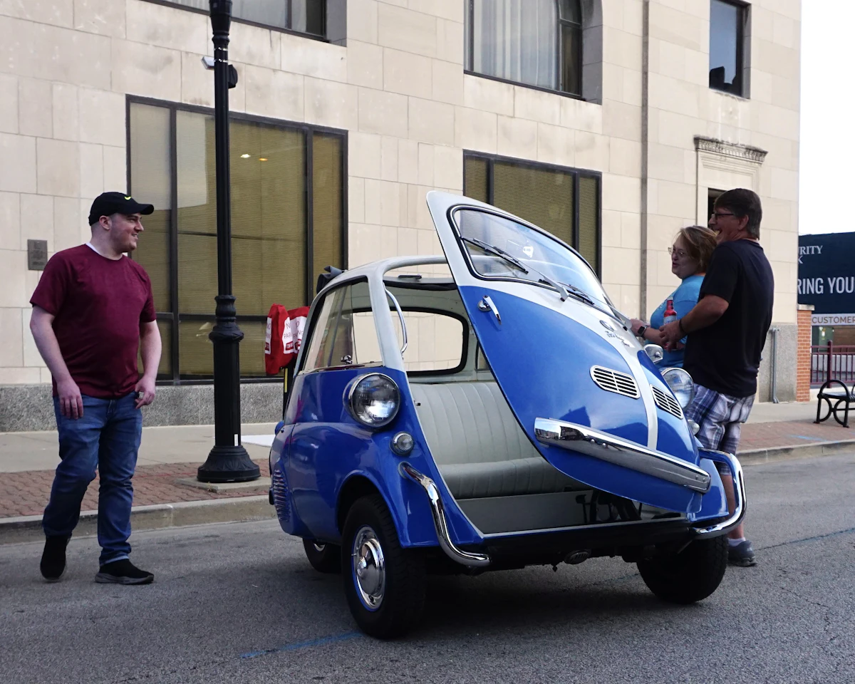 Mother Road Festival, Springfield. Bring your own Isetta.