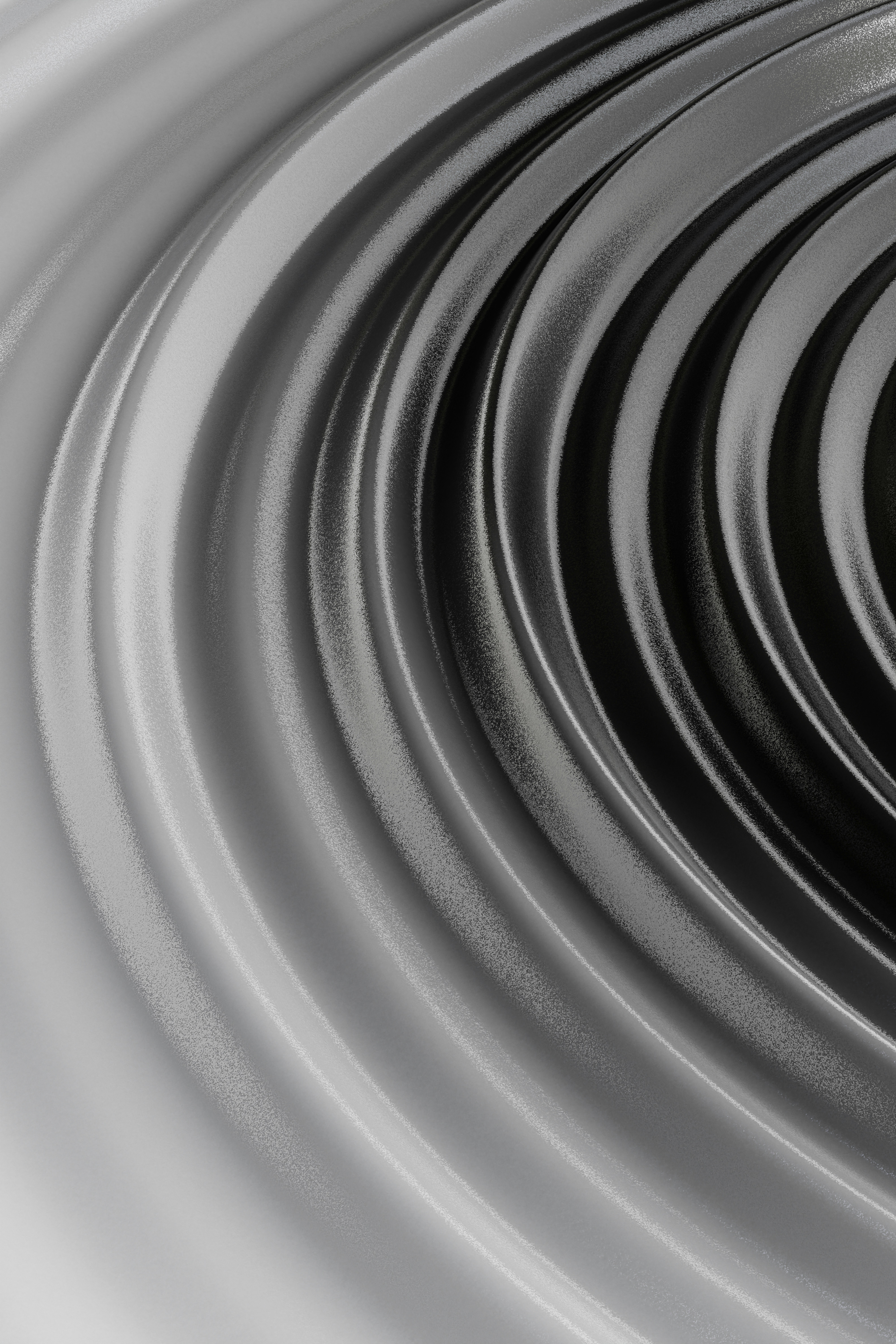 a black and white photo of a circular object