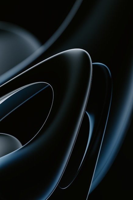 Preview of a portfolio site featuring a sleek dark theme and smooth animations